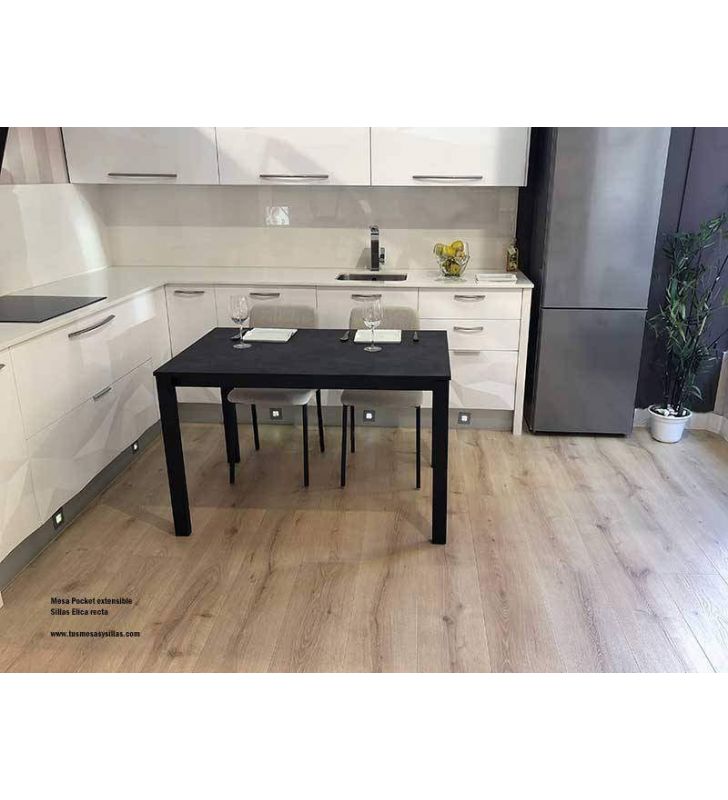 Mesa extensible Pocket con medidas especiales