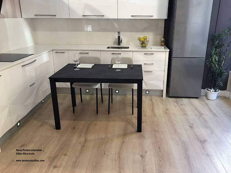 Mesa extensible Pocket con medidas especiales