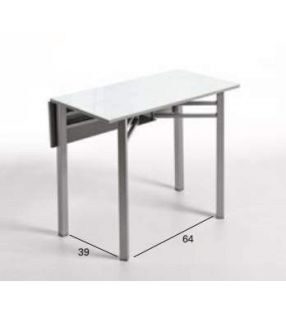 Table de cuisine Florence extensible et étroite avec livraison immédiate