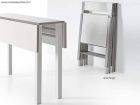 Table de cuisine Florence extensible et étroite avec livraison immédiate