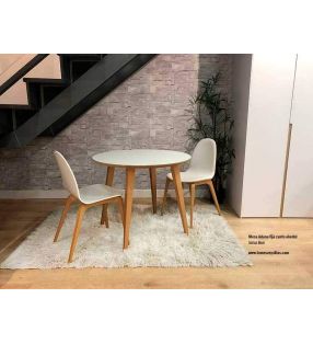Silla Bob Pata madera de cocina comedor y contract