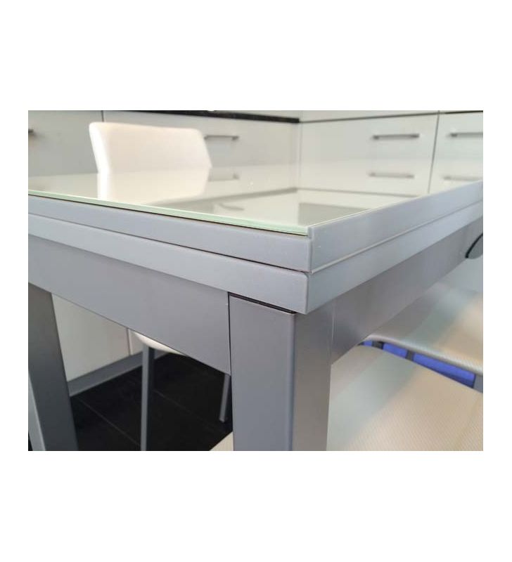 Mesa cocina 100x45 Domino y cajón mqm Mesa cocina 100x45 Domino y cajón mqm