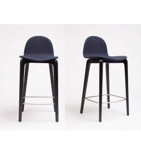 Taburete con respaldo Bob alto cocina y hosteleria