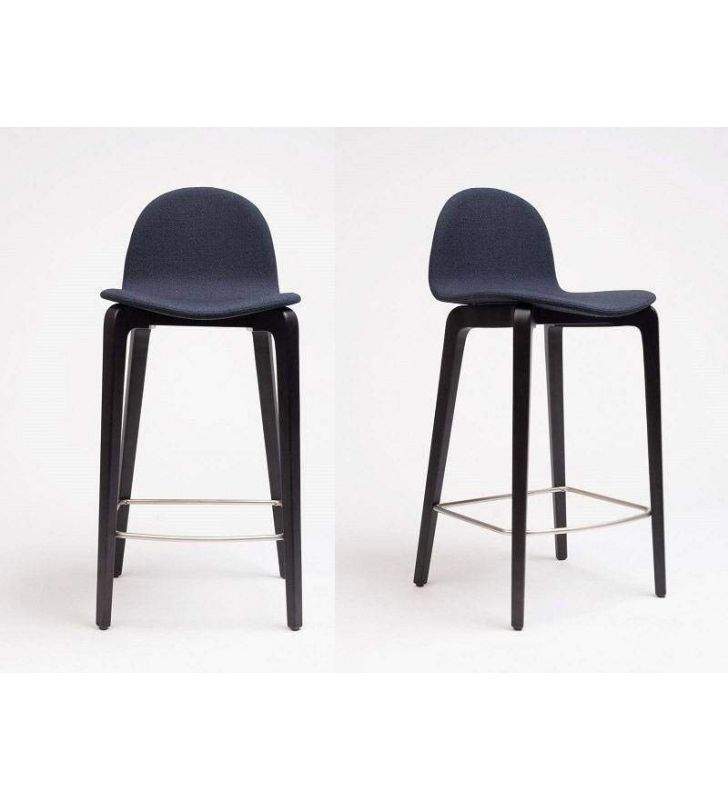 Taburete con respaldo Bob alto cocina y hosteleria