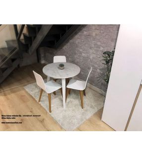 Table ronde Adana style scandinave - 13