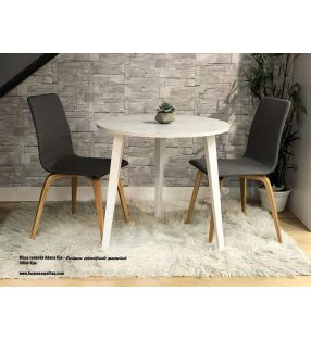 Table ronde Adana style scandinave - 14