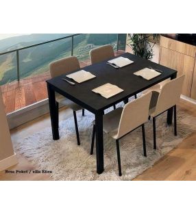 Silla comedor tapizada Élica  - 7