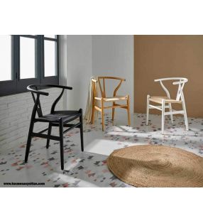 Silla ADA con asientos en enea adaptable para espacios modernos o tradicionales.  - 2