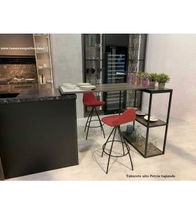 taburete-alto-rojo-granate