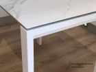 table extensible blanche 120x80 txindoki pour cuisine salle à manger ou open space  - 16
