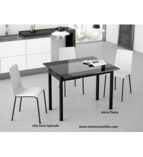 table-étroite-en-verre-flavia