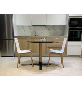 table-plan de travail-stratifié-noir