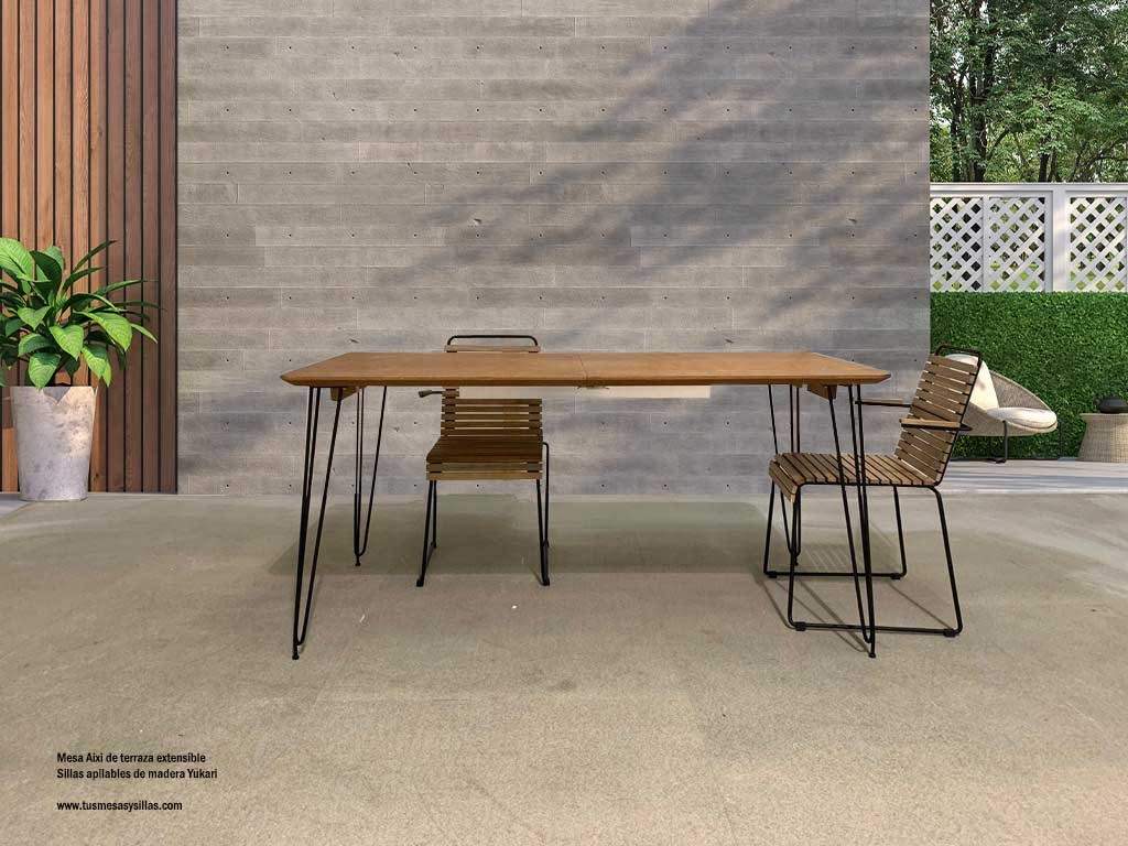 mesa-terraza-madera-metal