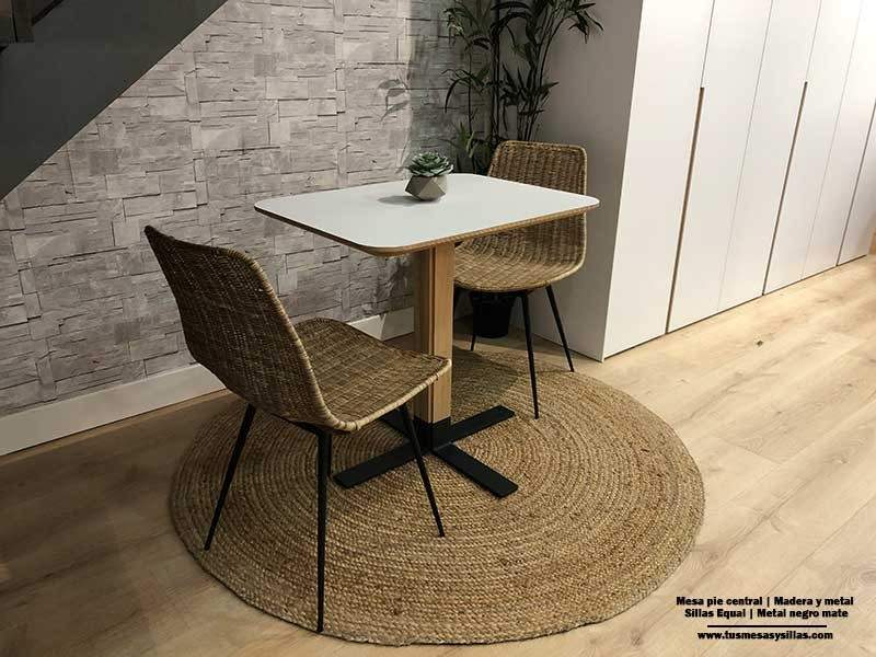 Table basse centrale en bois de design moderne Eki au design nordique - 3