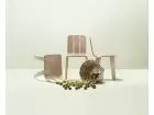 Silla Saski en madera maciza de roble de diseño contemporáneo  - 3