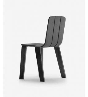 Silla Saski en madera maciza de roble de diseño contemporáneo - 9