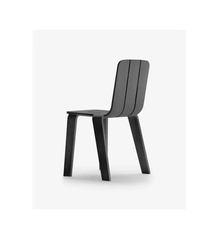 Silla Saski en madera maciza de roble de diseño contemporáneo  - 9