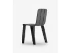 Silla Saski en madera maciza de roble de diseño contemporáneo  - 9