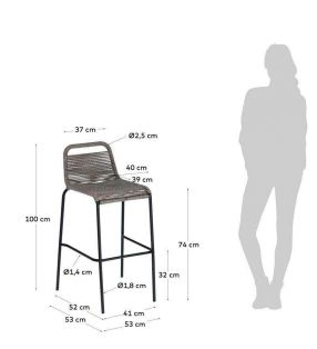 altura taburetes para encimeras 105  110 cm alto.