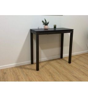 Table de cuisine étroite avec plateau et extensible profondeur 45 Dekton  - 6