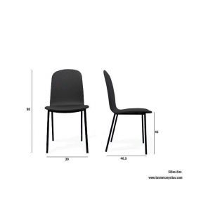 silla-tapizada-metal-cómoda-comedor