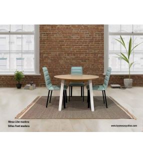 chaises modernes à dossier haut