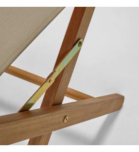 Chaise pliante Dalisa avec accoudoirs pour terrasse, balcon, camping ... - 18