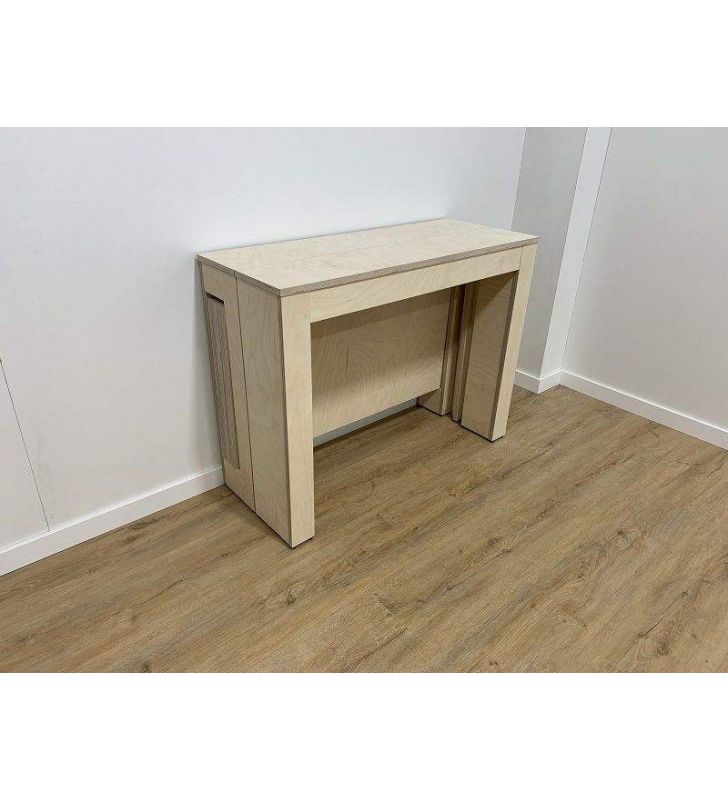 Table console extensible Aixi pour terrasse, mesures multiples et jusqu'à 3 mètres  - 11
