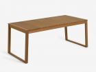 Table de terrasse en bois Emili pour 8 personnes en stock en 190x90  - 2