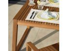 Table de terrasse en bois Emili pour 8 personnes en stock en 190x90  - 4