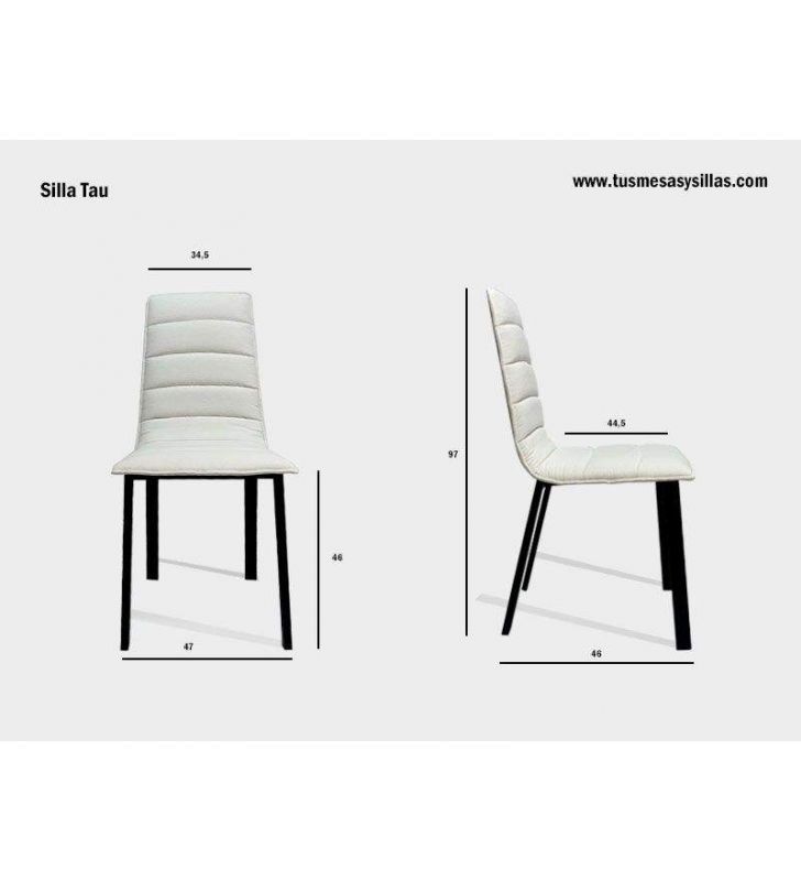 Chaise rembourrée avec dossier haut pour salle à manger TAU design discalsa moderne  - 15