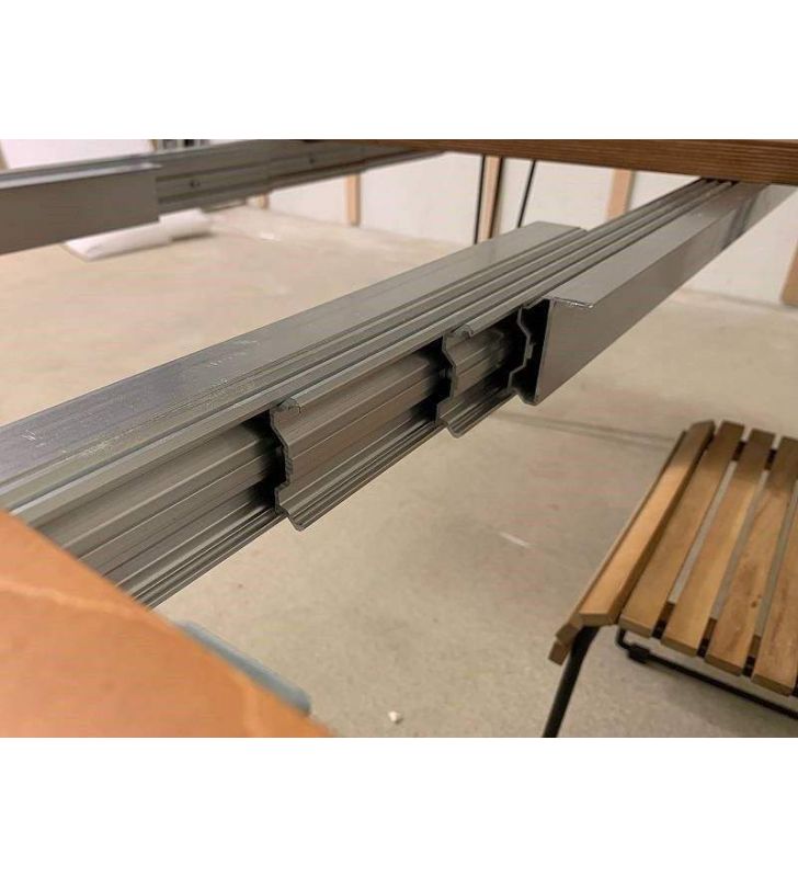 guides-raccords aluminium-acier