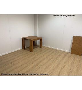 Table console extensible Aixi pour terrasse, mesures multiples et jusqu'à 3 mètres  - 4