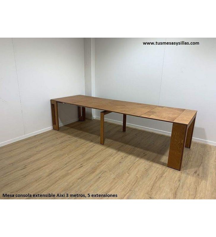 Mesa consola extensible Aixi para terraza, multiples medidas y hasta 3 metros  - 8