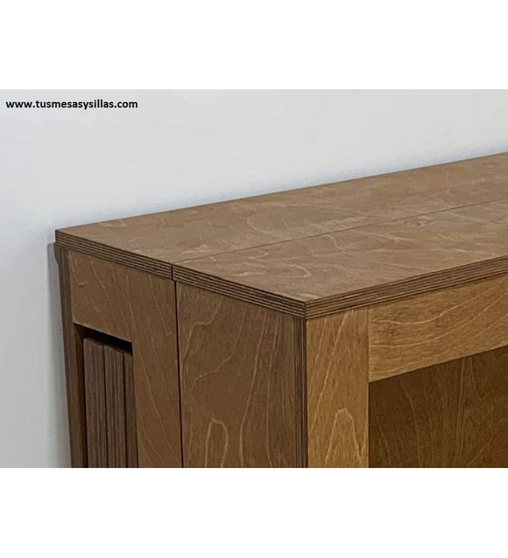 Table console extensible Aixi pour terrasse, mesures multiples et jusqu'à 3 mètres  - 10