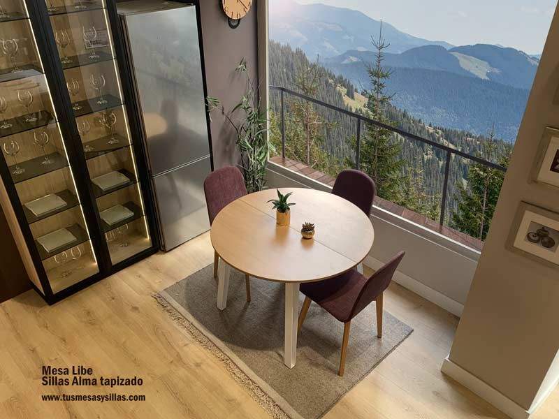 Conjunto-sillas-mesas-redondas-cocina