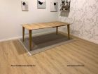 Une table extensible en hêtre ou chêne massif au design nordique  - 3