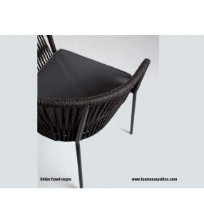 sillón-terraza-negro-cuerda