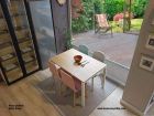 Table extensible Txindoki 130x70 cm pour cuisine o salon  - 3