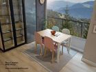 Mesa cocina extensible 80x70 modelo Punto Ondarreta  - 5