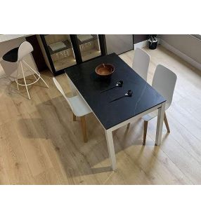 Mesa cocina extensible Penta Mesima encimera cerámic  - 1