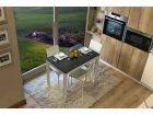 Mesa cocina extensible Penta encimera cerámica  - 13
