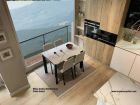 Table extensible Gorbea, longueur 100 cm et plateau Dekton  - 7