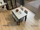 Table extensible Gorbea, longueur 100 cm et plateau Dekton  - 1