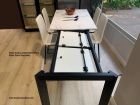 Table extensible Gorbea, longueur 100 cm et plateau Dekton  - 8