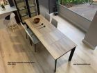 Table extensible Gorbea 100 cm de long et plateau en stratifié  - 5