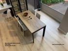 Table extensible Gorbea 100 cm de long et plateau en stratifié  - 4