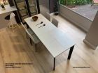 Table extensible Gorbea 100 cm de long et plateau en stratifié  - 10