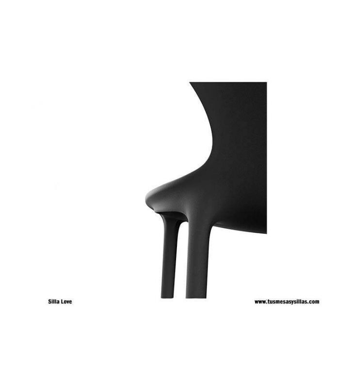 Silla Love para terraza e interior apilable y de diseño  - 11 Silla Love para terraza e interior apilable y de diseño  - 11