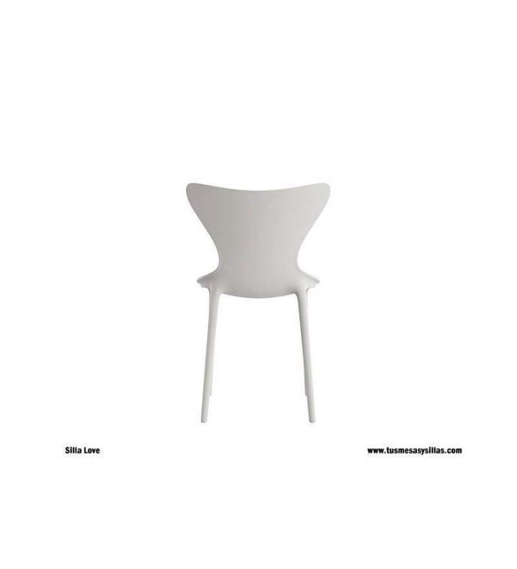 Silla Love para terraza e interior apilable y de diseño  - 10 Silla Love para terraza e interior apilable y de diseño  - 10